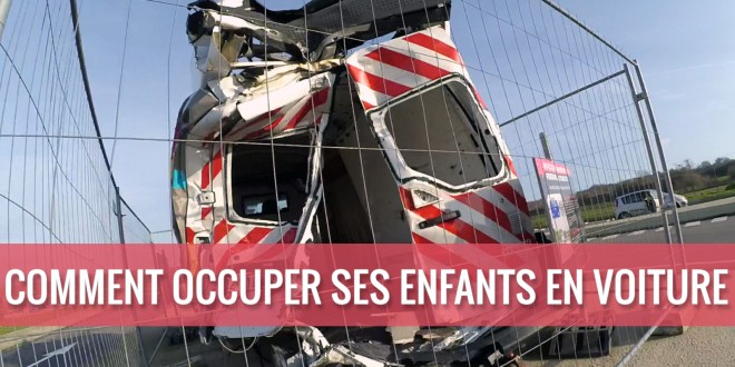 Occuper ses enfants en voiture