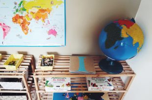 Matériel Montessori de géographie