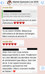 Echanges et Connexions au Maman Epanouie Live